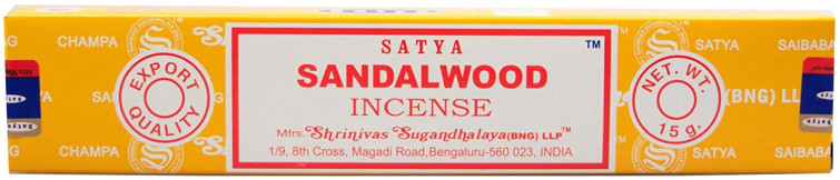 Encens Bâtons SANDAL WOOD...
