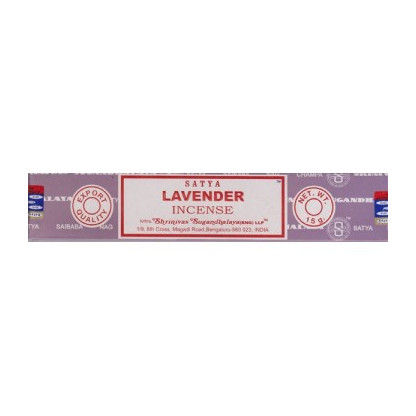 Encens Bâtons LAVANDE Satya (paquet de 15g)