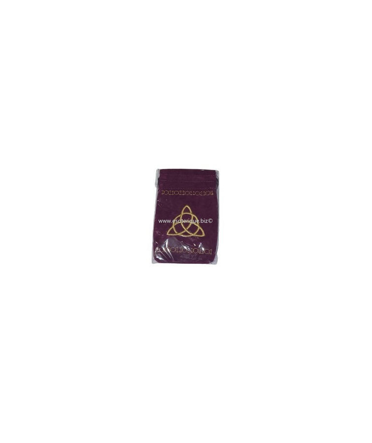 MINI BOURSE EN VELOURS CHARMED