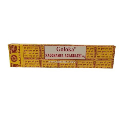 Encens Bâton GOLOKA  Nag Champa - paquet de 16 gr