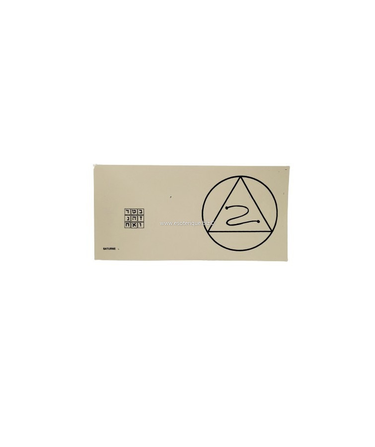 PENTACLE DE SATURNE