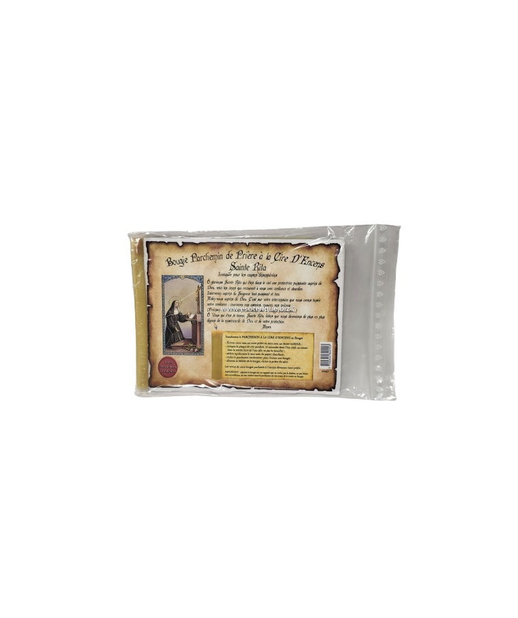 Bougie Parchemin de cire -...