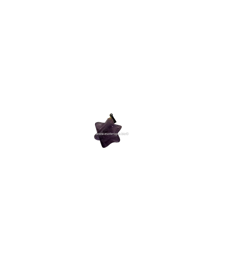 MERKABAH AMETHYSTE PENDENTIF