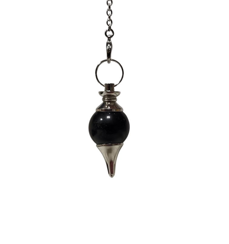PENDULE TERA OBSIDIENNE NOIRE