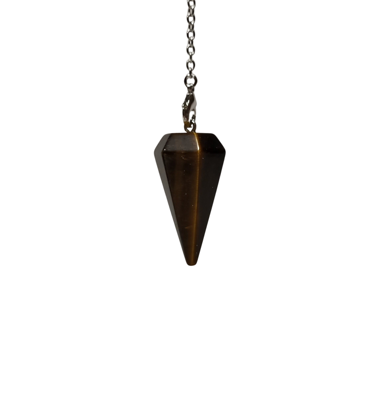 PENDULE CONE A FACETTES...