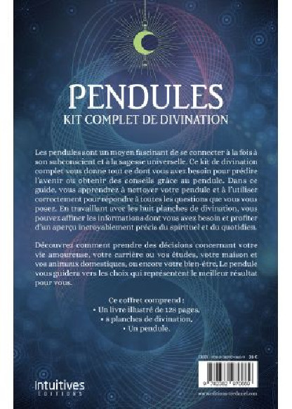 PENDULES (KIT COMPLET DE DIVINATION)