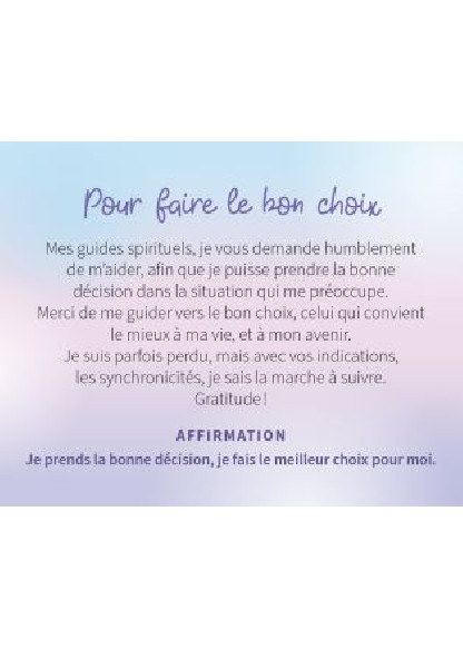 Mes petites prières aux guides spirituels