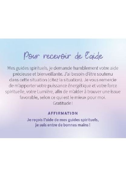 Mes petites prières aux guides spirituels