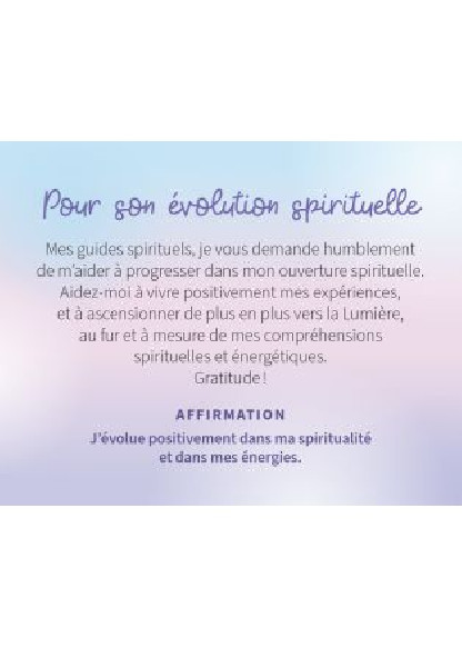 Mes petites prières aux guides spirituels