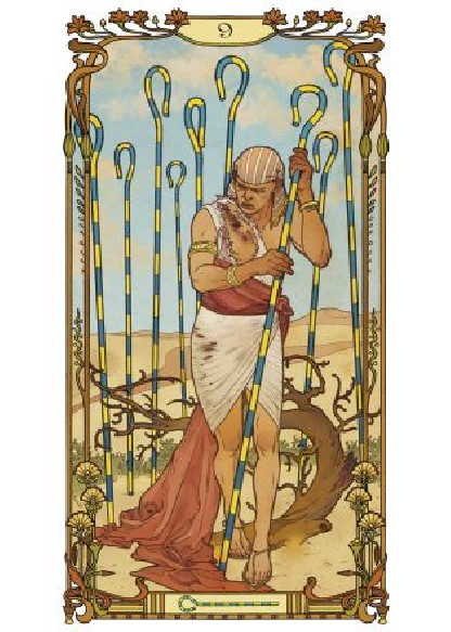 Tarot Égyptien Art Nouveau