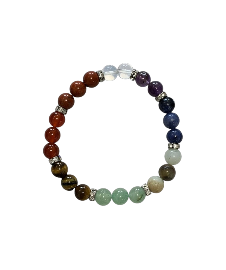 7 chakras - Bracelet en...