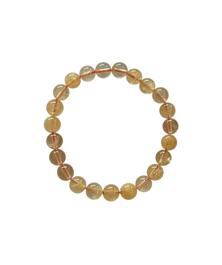 Citrine chauffée - Bracelet...
