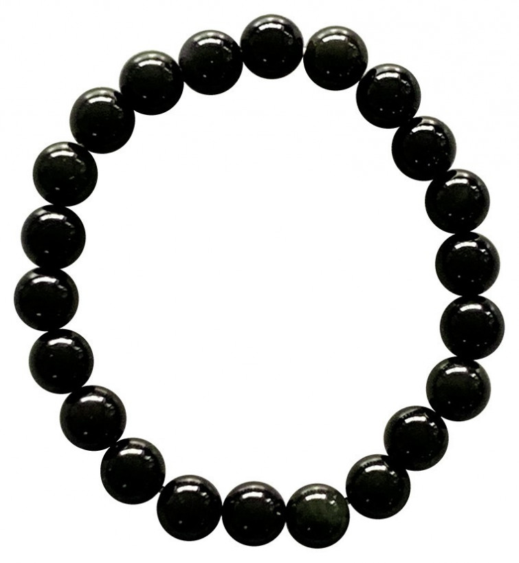 Bracelet en pierre Œil Céleste perles de 8mm