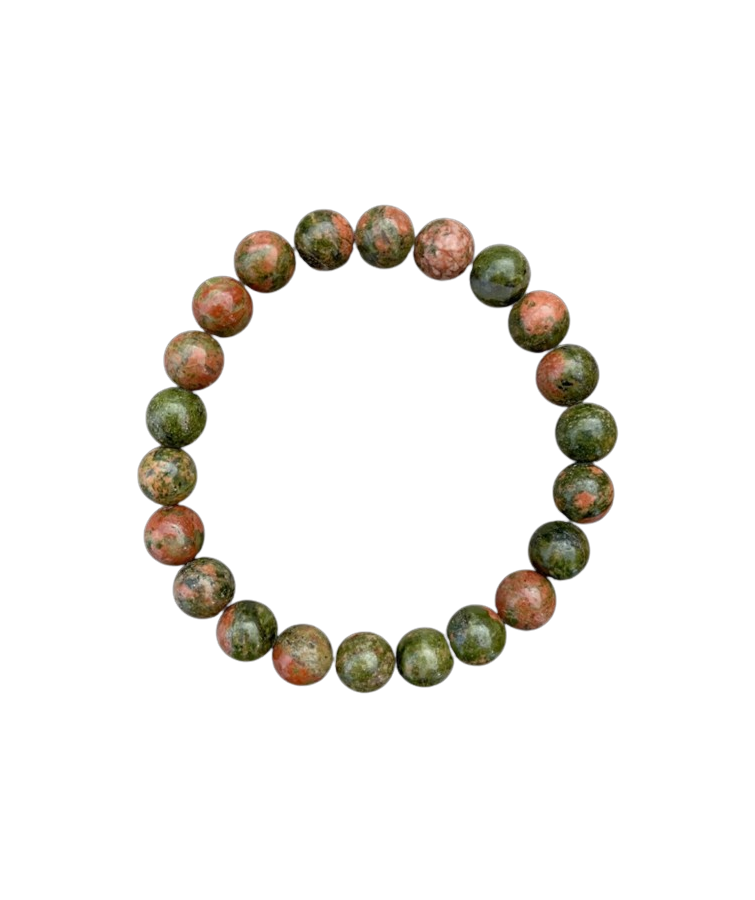 Unakite - Bracelet en...