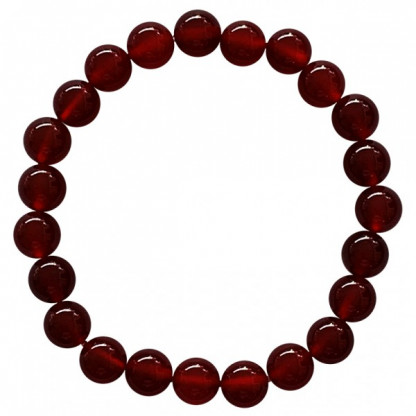 Cornaline + 7 Chakras - Bracelet en pierre naturelle 6mm