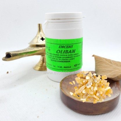 Oliban | Encens brut - Résine pot 50g
