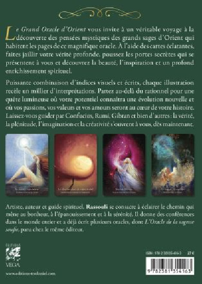 Le grand oracle d'Orient (27€ TTC)