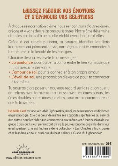 L'Oracle des relations karmiques (26€ TTC)