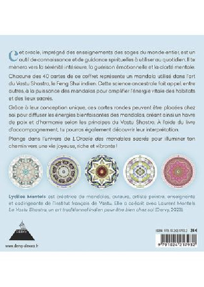 L'Oracle des mandalas sacrés (26€)
