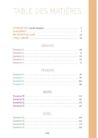 Le guide de mon âme (26€ TTC)