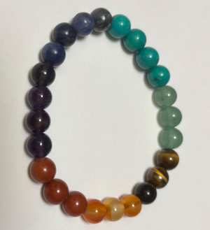 7 chakras - Bracelet en...