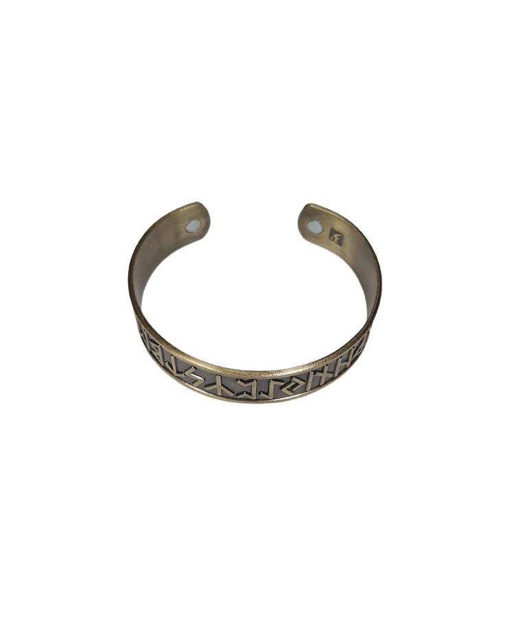 Bracelet Runique en laiton...