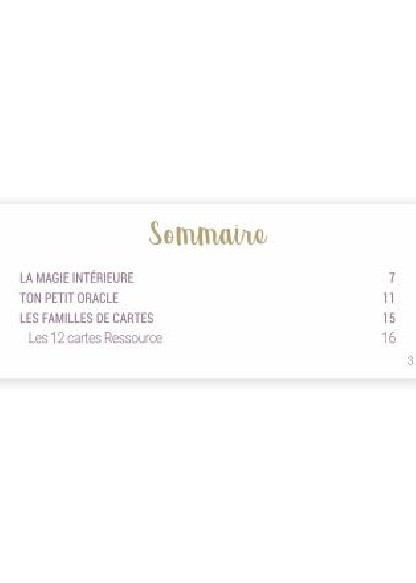 LE PETIT ORACLE MAGICK SOUL (13.90€ TTC)