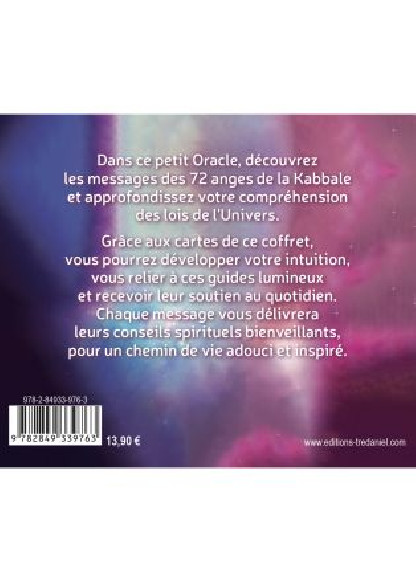 Le petit Oracle des 72 anges de la Kabbale (13.90€ TTC)