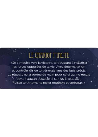 Le petit Oracle des messagers du tarot (13.90€ TTC)