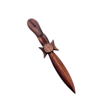 ATHAME BOIS TRIPLE LUNE