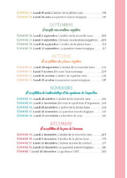 EXPLORATIONS ET REVELATIONS AGENDA 2024 (ATTENTION ANCIENNE EDITION 2024)