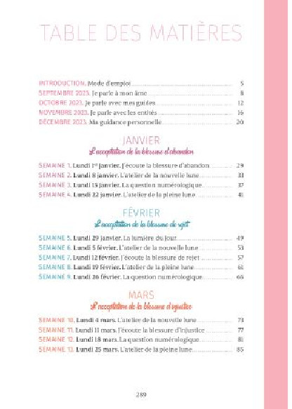 EXPLORATIONS ET REVELATIONS AGENDA 2024 (ATTENTION ANCIENNE EDITION 2024)