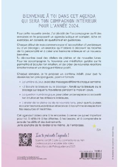 EXPLORATIONS ET REVELATIONS AGENDA 2024 (ATTENTION ANCIENNE EDITION 2024)