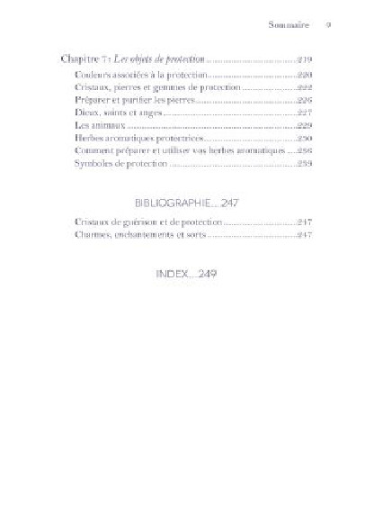 LES SORTS DE PROTECTIONS