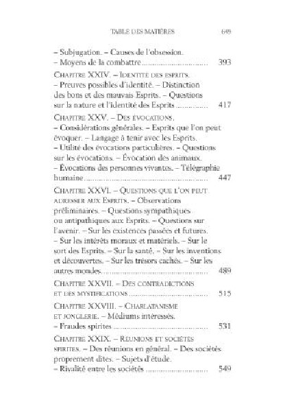 LE LIVRE DES MEDIUMS