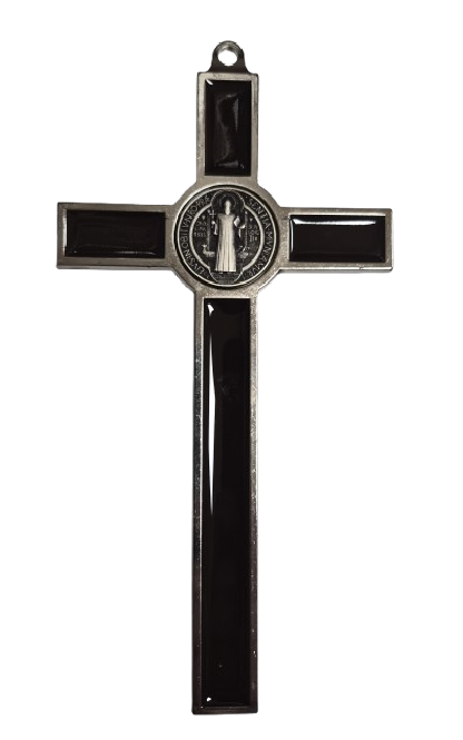 CRUCIFIX SAINT BENOIT 20cm Protège son possesseur