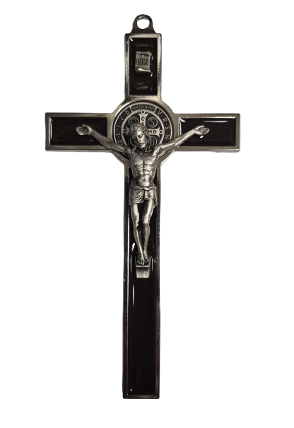 CRUCIFIX SAINT BENOIT 20cm Protège son possesseur