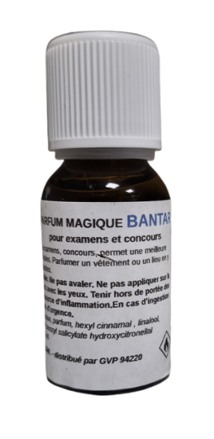 Parfum BANTAR - Examens et...