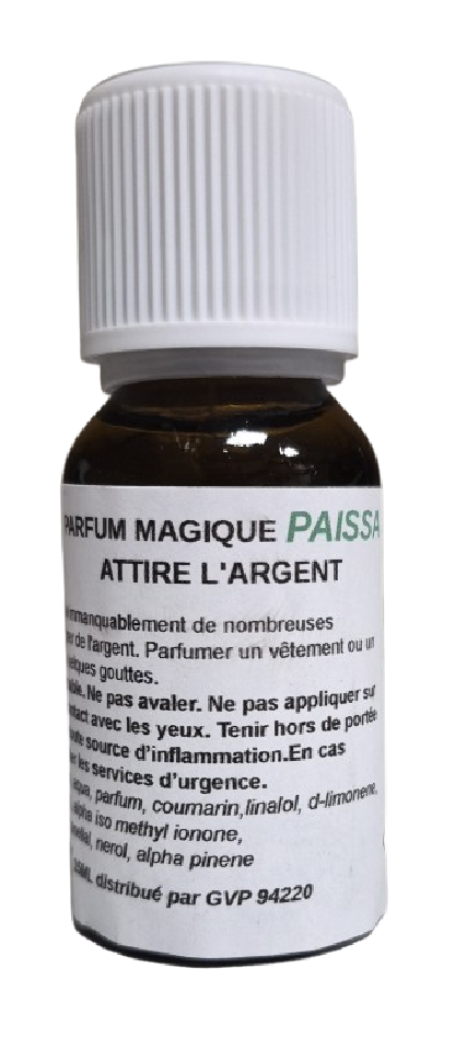 Parfum PAISSA - Attire l’argent
