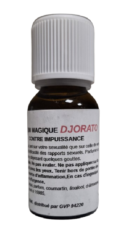 Parfum DJORATO - Augmente votre libido