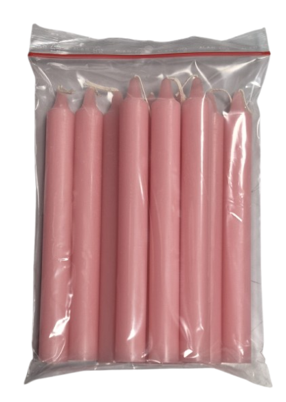 Bougie ROSE - Sachet (x10)