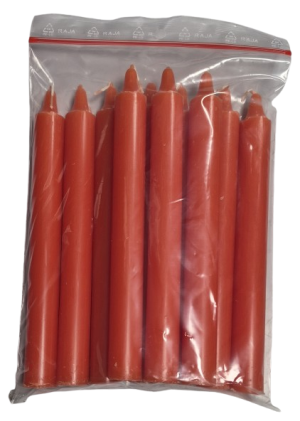 Bougie ORANGE - Sachet (x10)