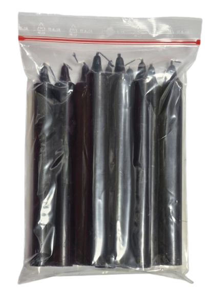 Bougie NOIR - Sachet (x10)