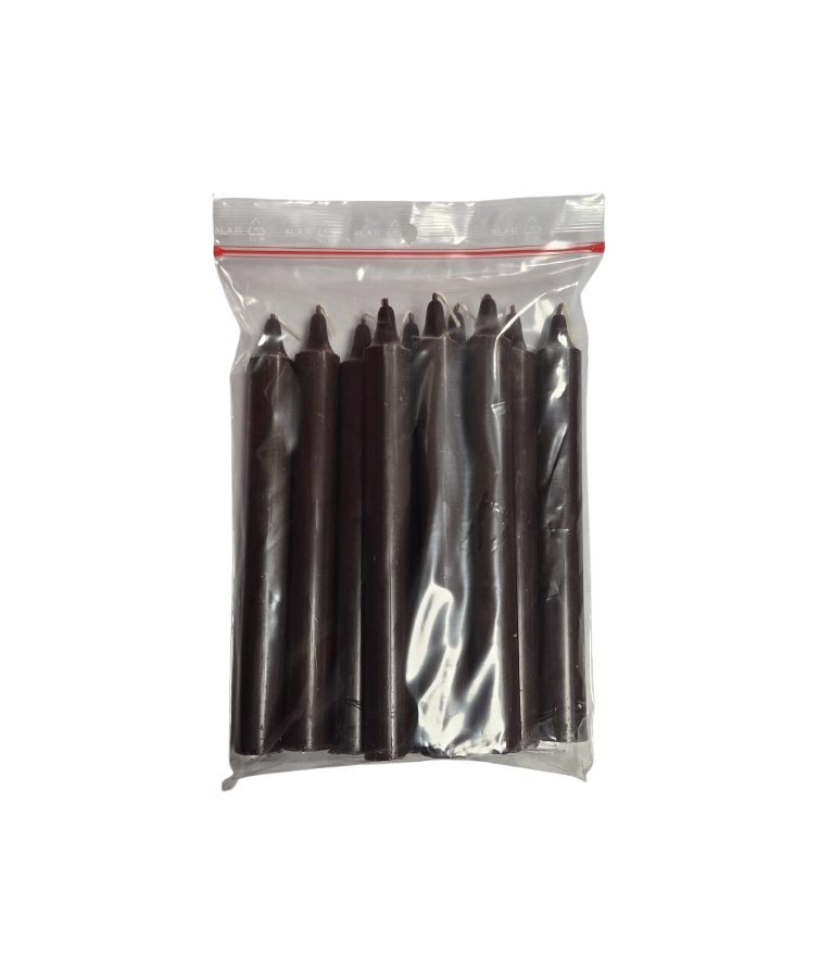 Bougie MARRON FONCE -...