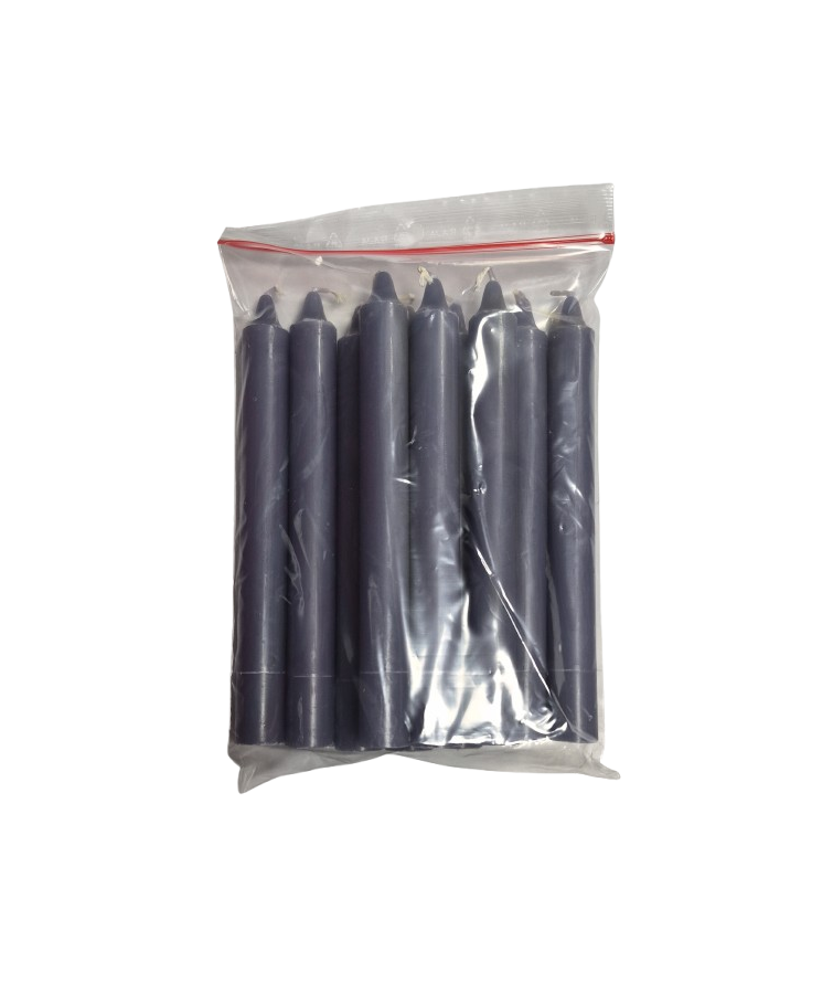 Bougie GRISE - Sachet (x10)