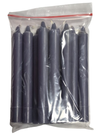 Bougie GRISE - Sachet (x10)