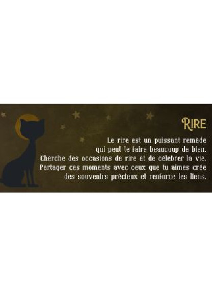 Le petit Oracle du Chat Noir