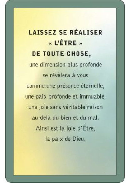 Le pouvoir du moment présent