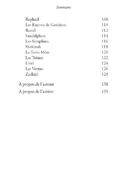 Activations angéliques, Cartes oracle