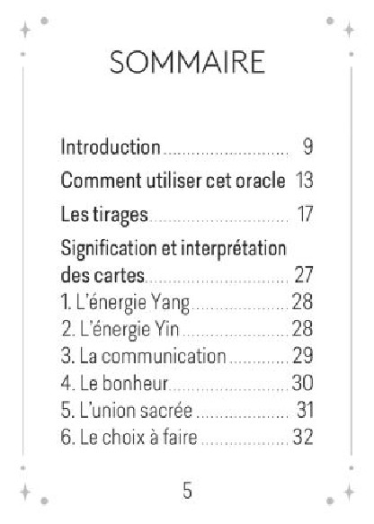 Le pocket oracle des relations d'âmes